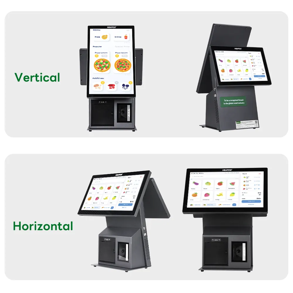 Dual Mode Design – Self-Service or Cashier, All in One