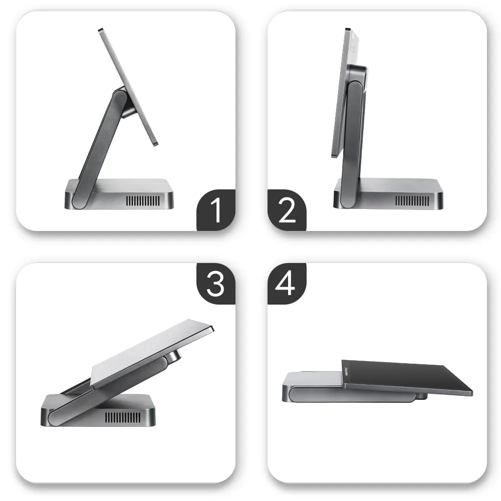 Foldable Design with Multi-Angle Adjustment