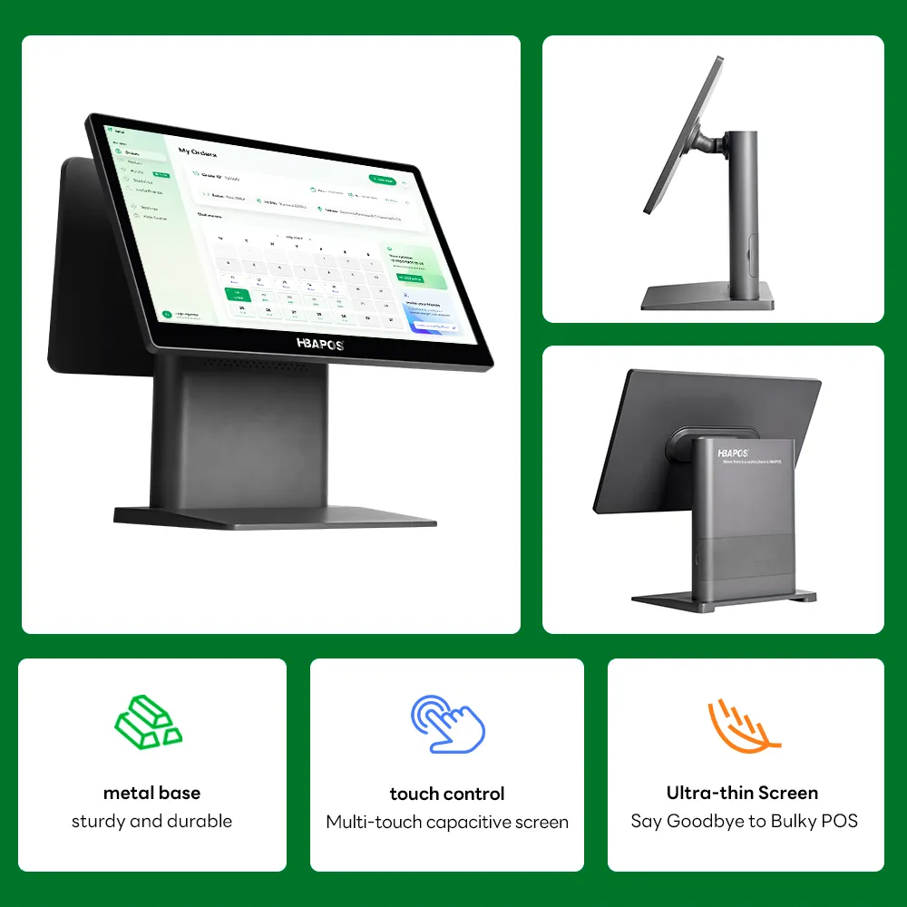 Modern POS Design with Stability, Touch and Slim Profile