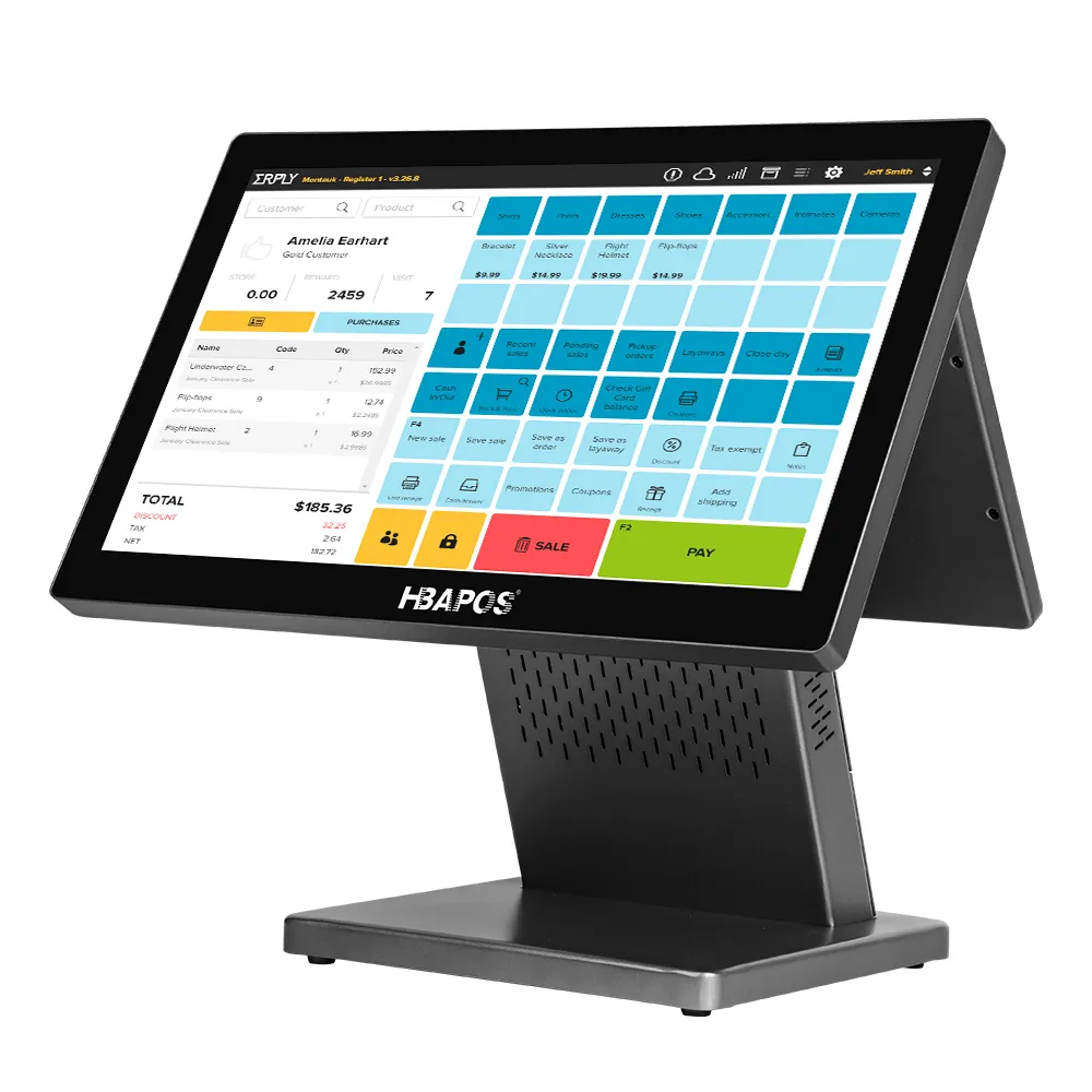 Optional Customer Display for Enhanced Interaction