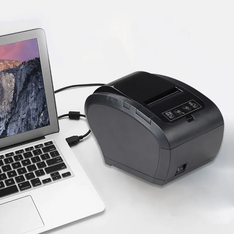 306 Thermal Receipt Printer USB Connection Display