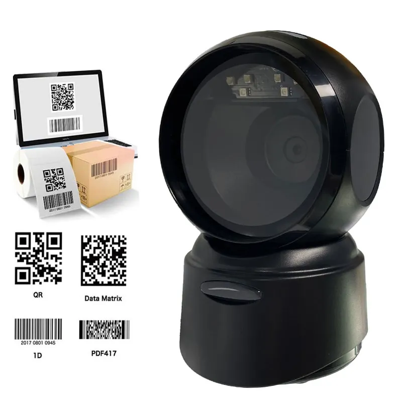4030 1D 2D Desktop Barcode Scanner for Screen and Printed Codes