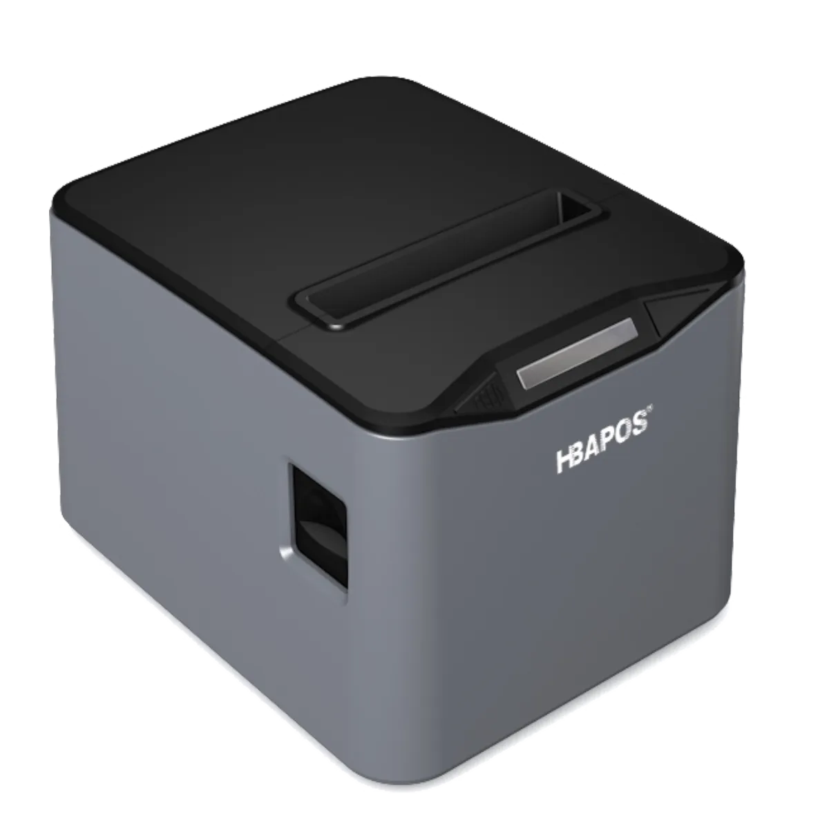 8370 Thermal Receipt Printer Front View in Gray