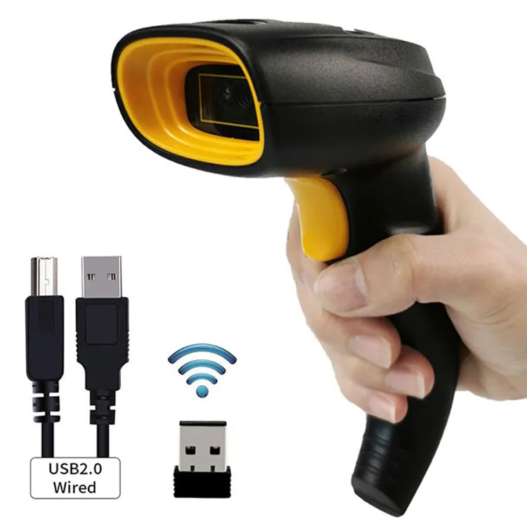 9510 Wireless Barcode Scanner In Hand