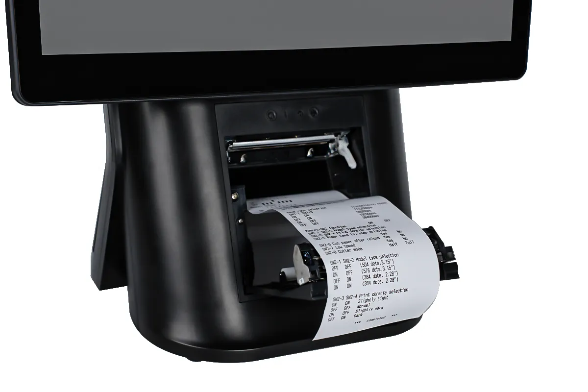 Built-in 80mm Thermal Printer for Fast Receipts