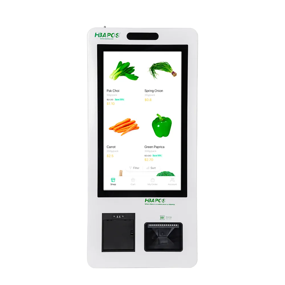 Built-in Scanner and Printer for Seamless Payment Experience