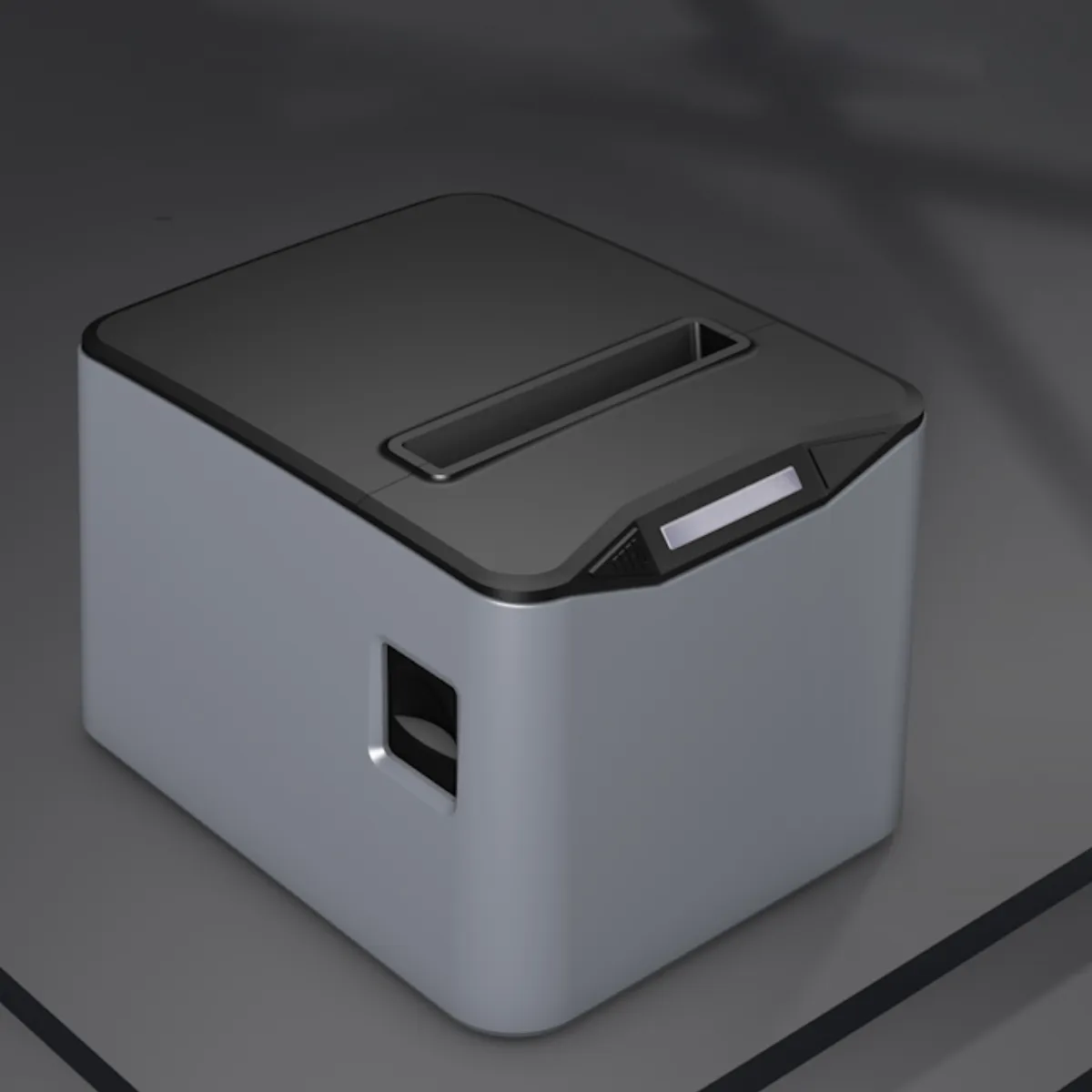 Compact Thermal Receipt Printer with Modern Minimalist Design
