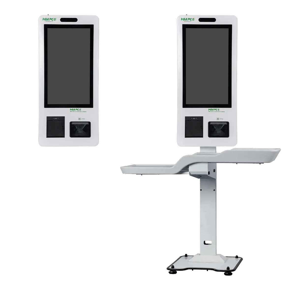 Dual Configuration Display for Different Self Service Scenarios