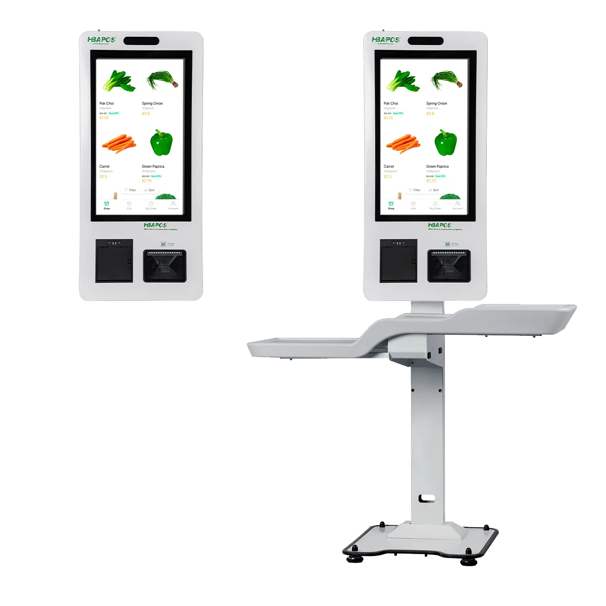 Flexible Installation Options with Floor-Standing Self Service Kiosk