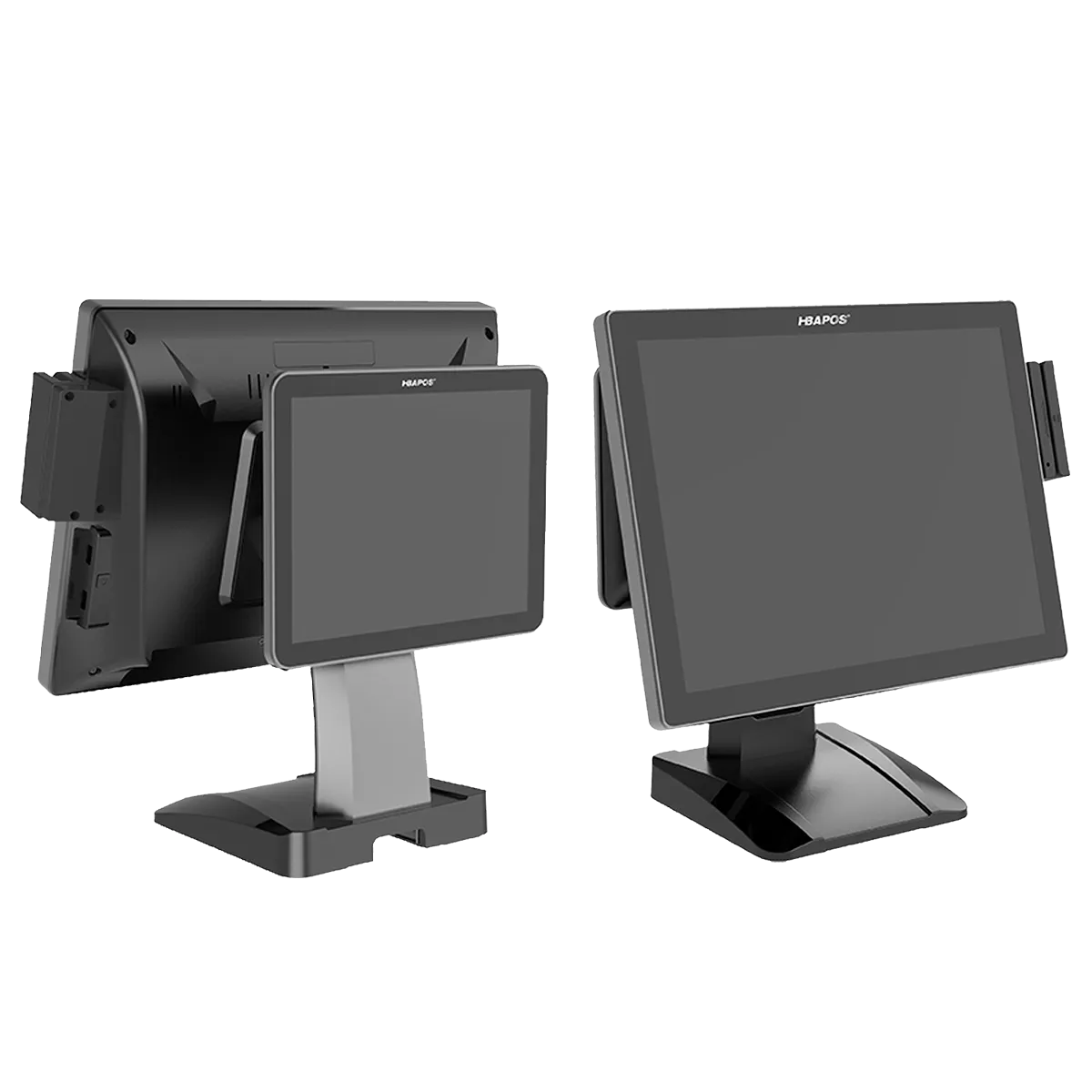 GM50 POS with Customer Display – Dual Screen Setup