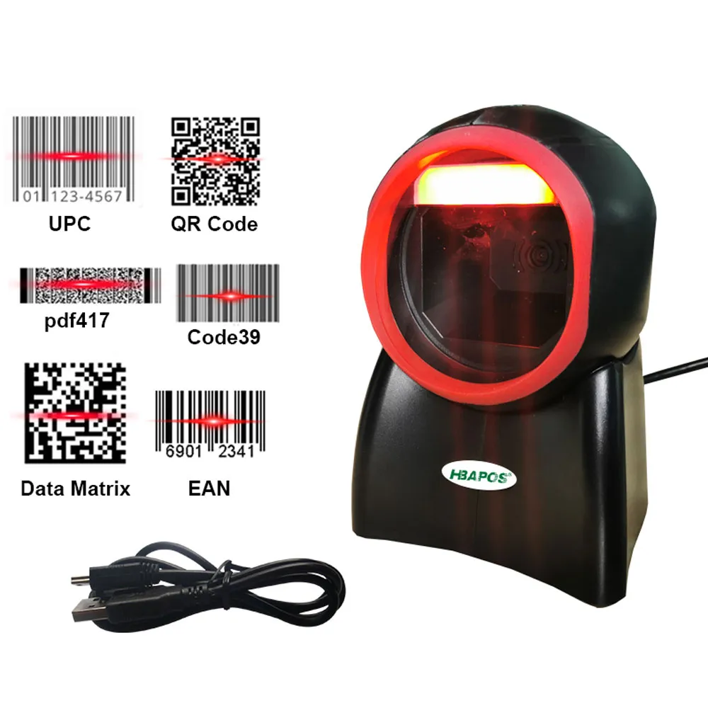 HBA-4010 1D & 2D Barcode Scanning Display