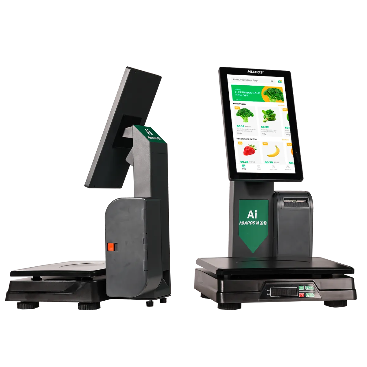 HBA-LS-2 All-in-One POS with Multi-Interface Display