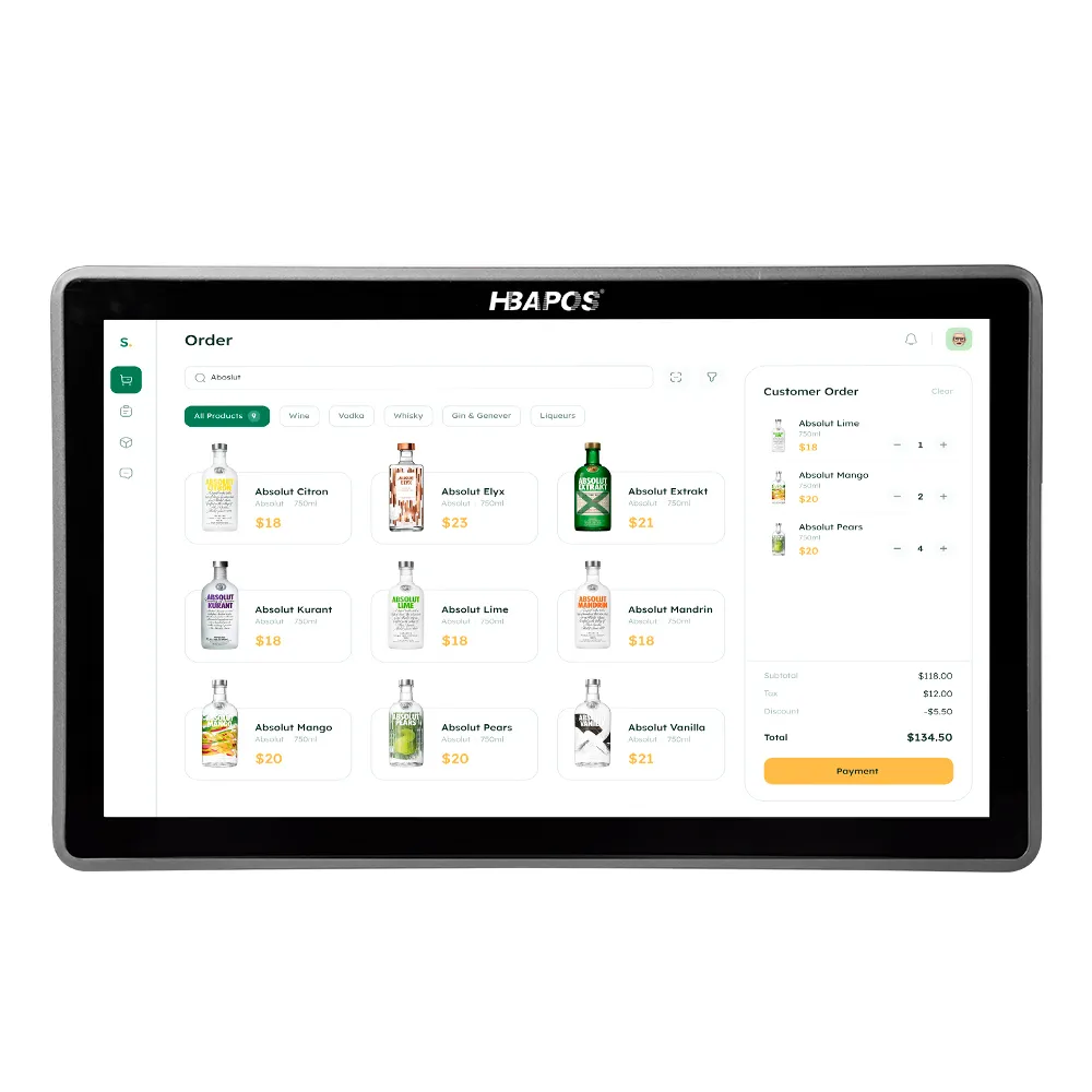 High-Resolution Display for Real-Time Kitchen Workflow
