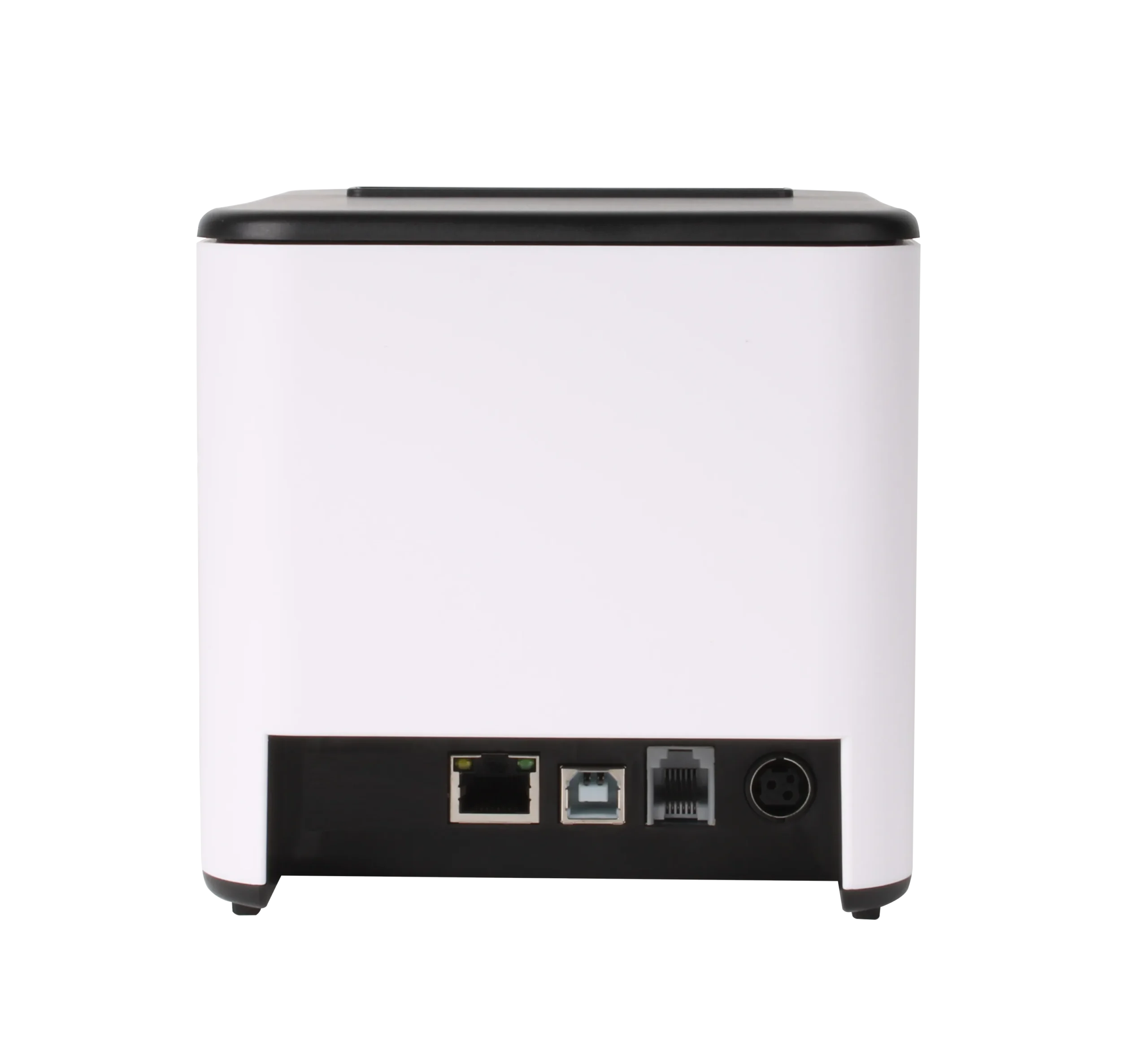 Q821 Thermal Receipt Printer Rear Interface View