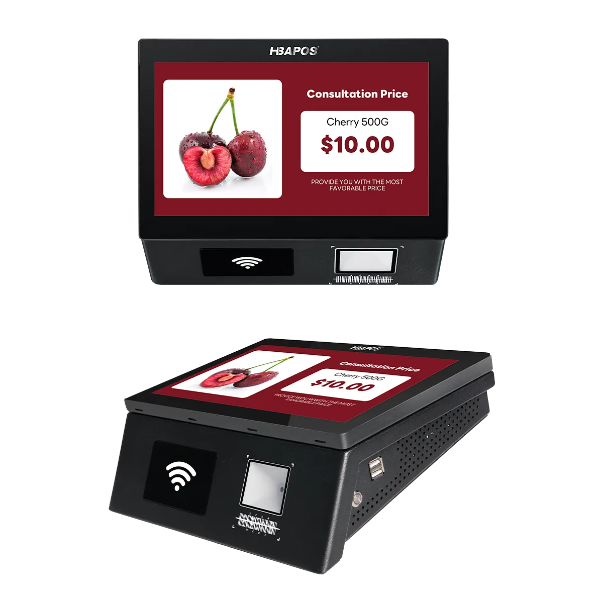 Real-Time Price Display with Clear Visual Interface