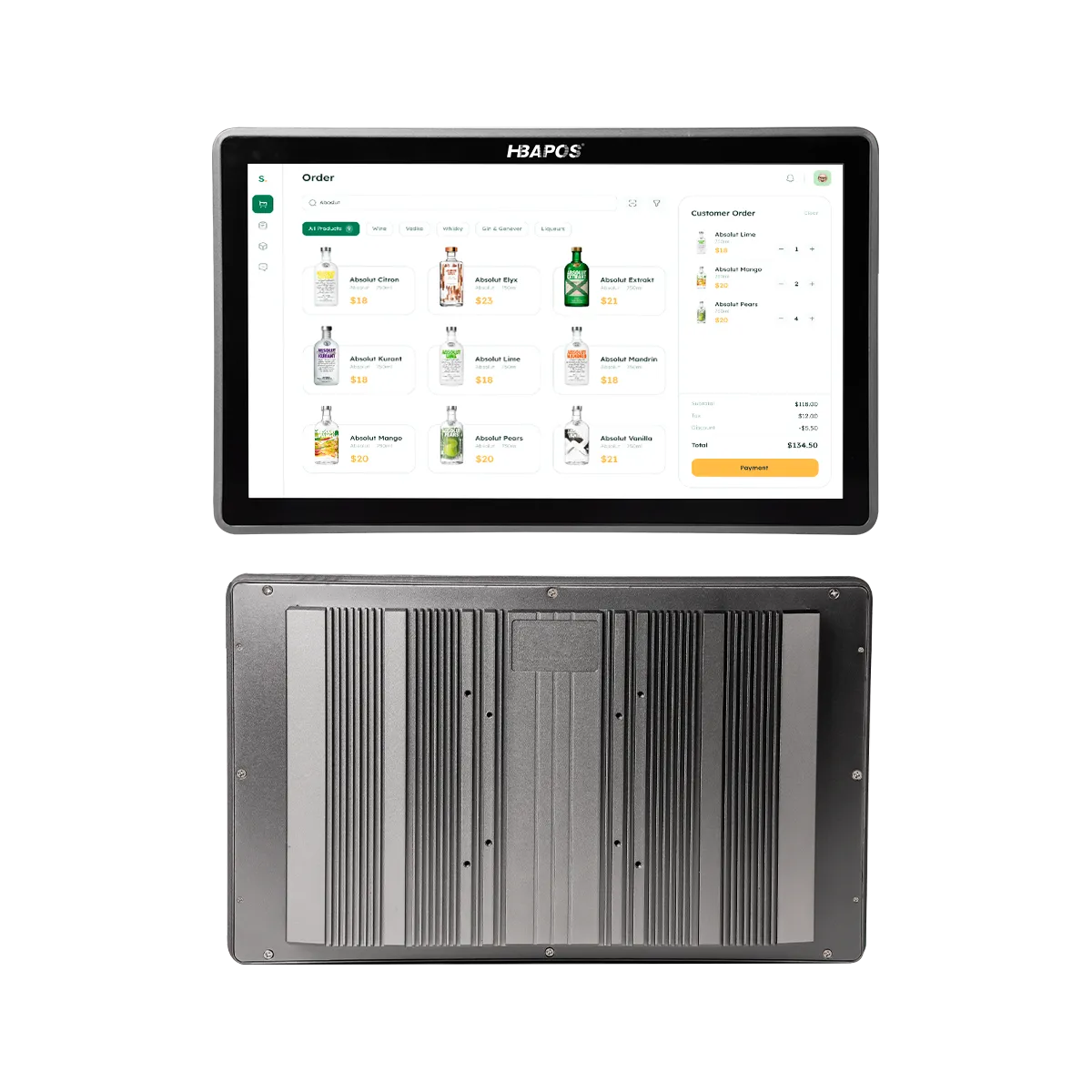 Smooth Touch Display for Efficient Order Management