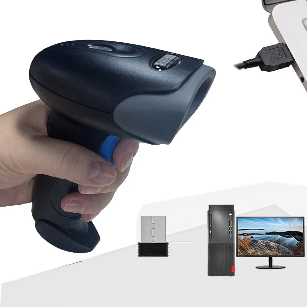 U27 Wired USB Barcode Scanner Connection