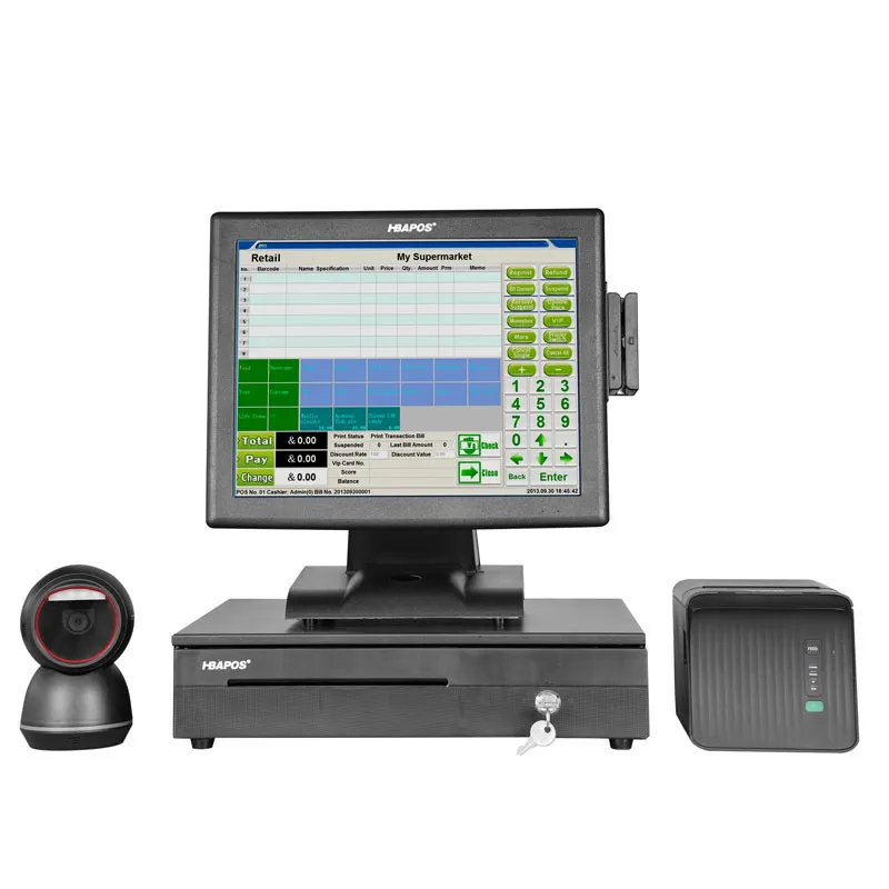 X6 All in One POS System – Sturdy Base Close-up View