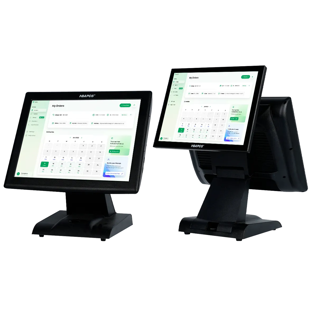 X6 Single Screen POS System – Direct Front View