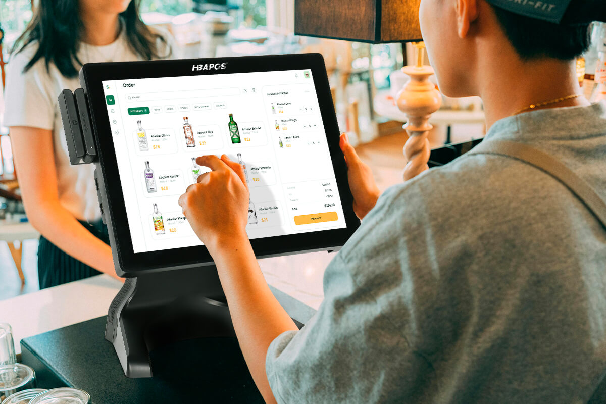 HBAPOS S100 POS Systems application